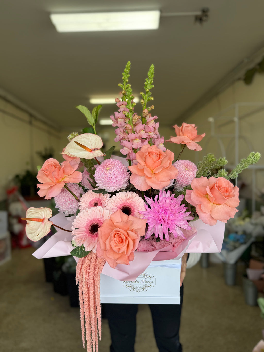 Explosion bloom Hat Box
