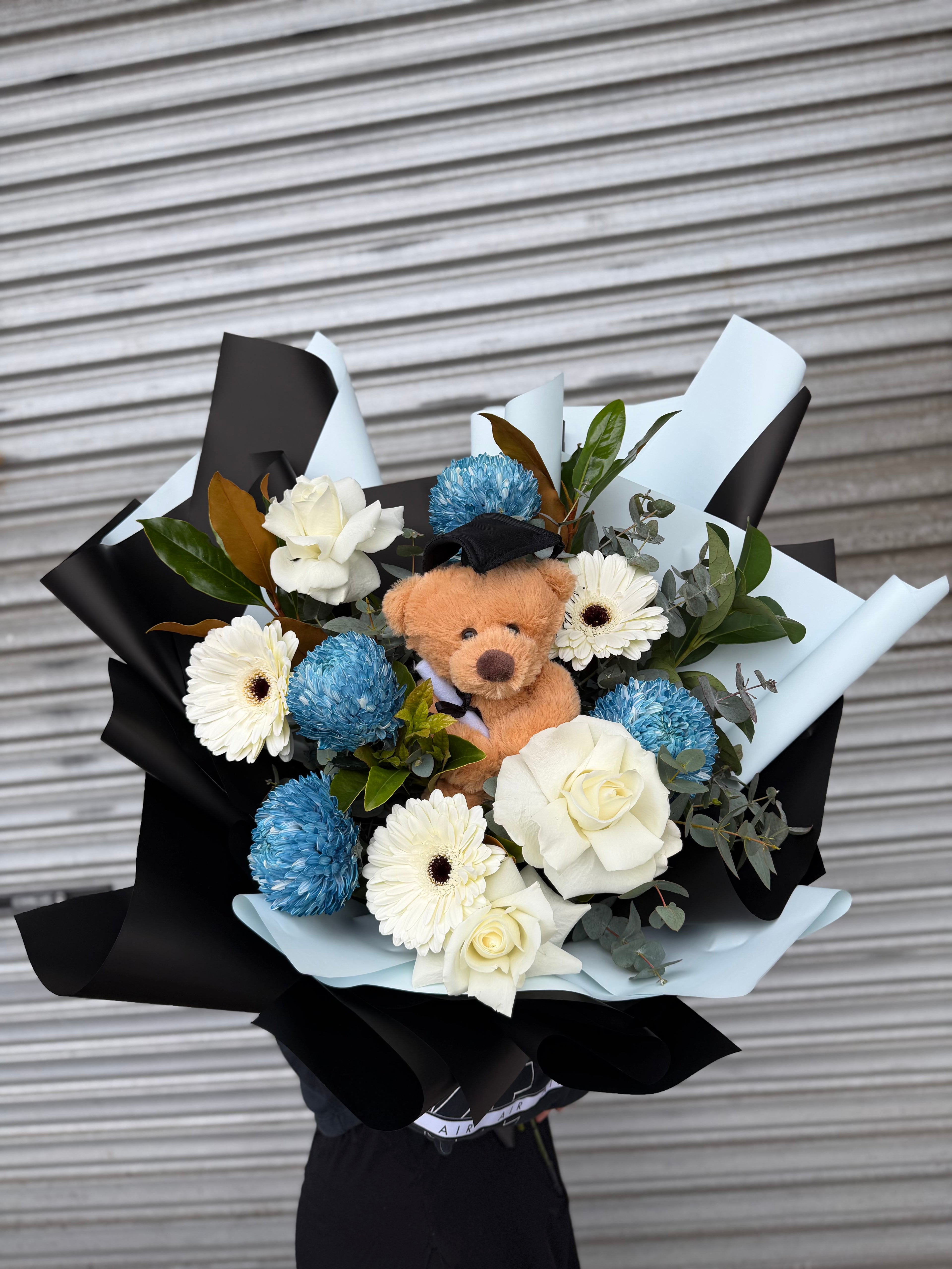 Graduation blue bouquet💙