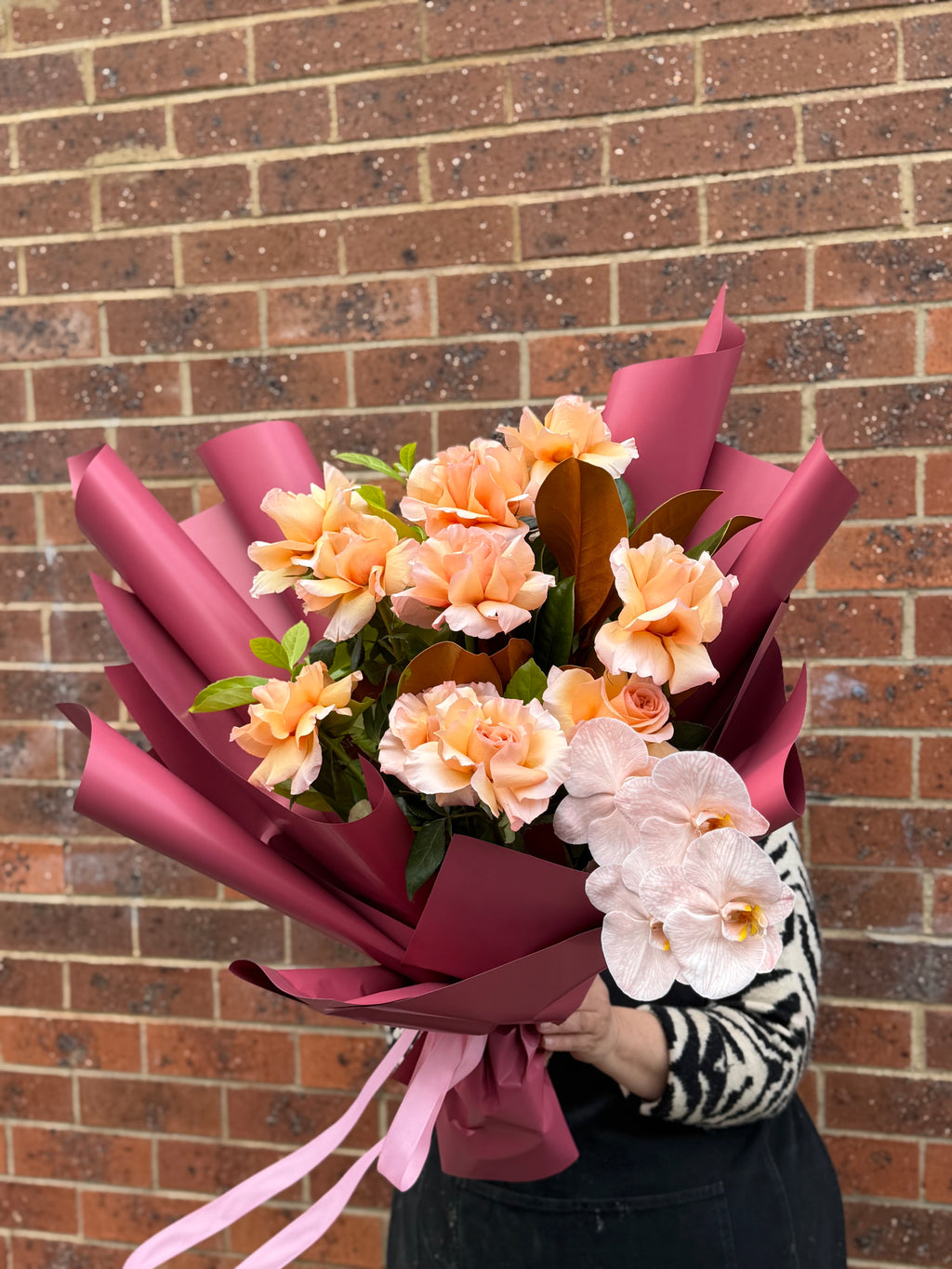 Peach Elegance Bouquet