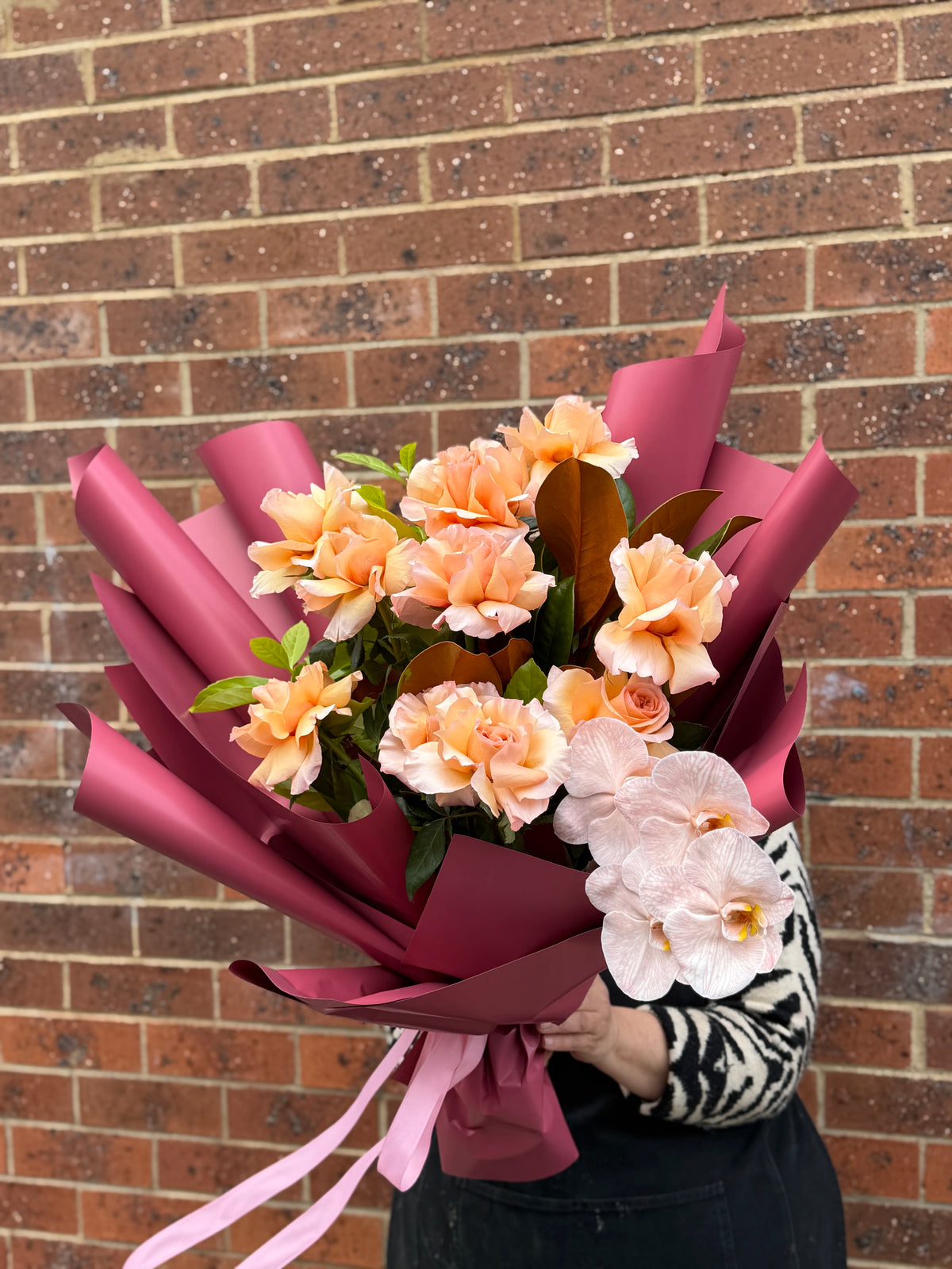 Peach Elegance Bouquet
