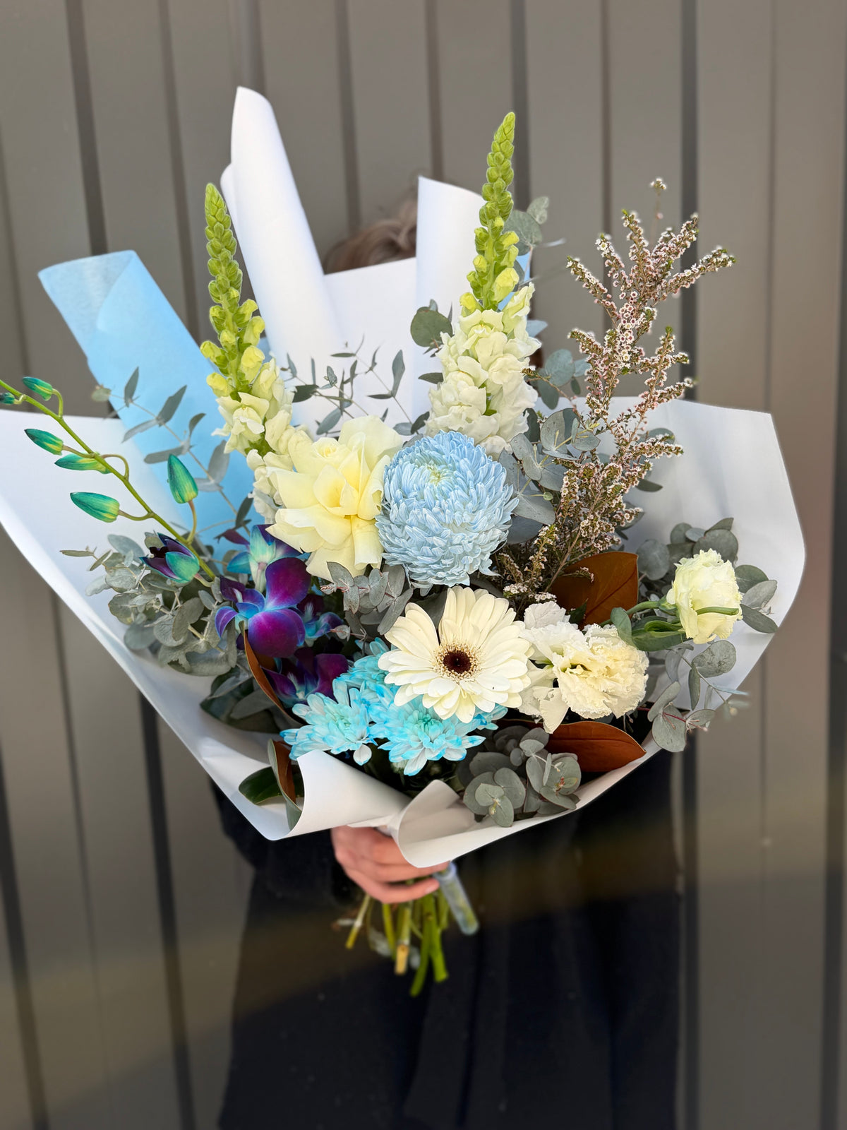 A Blue Skies Bouquet