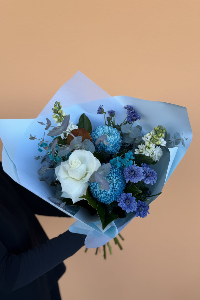 A Blue Skies Bouquet