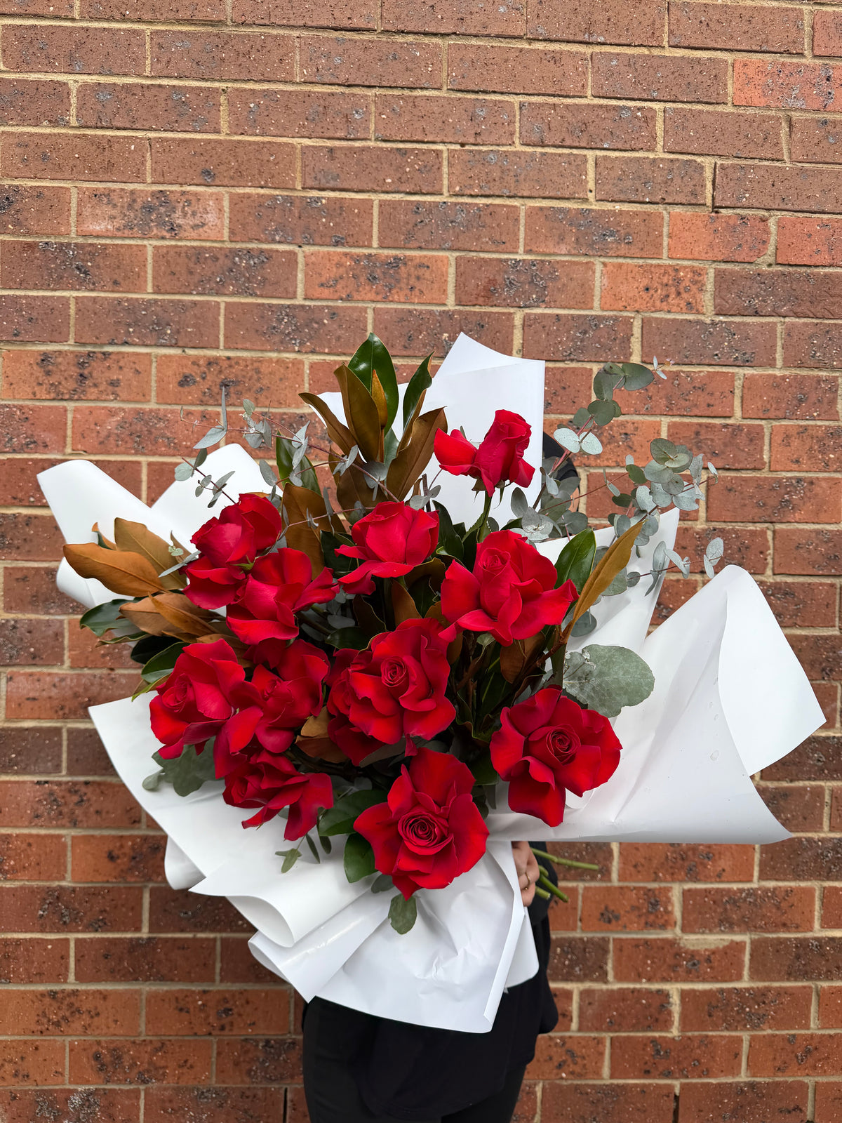 Red blush bouquet