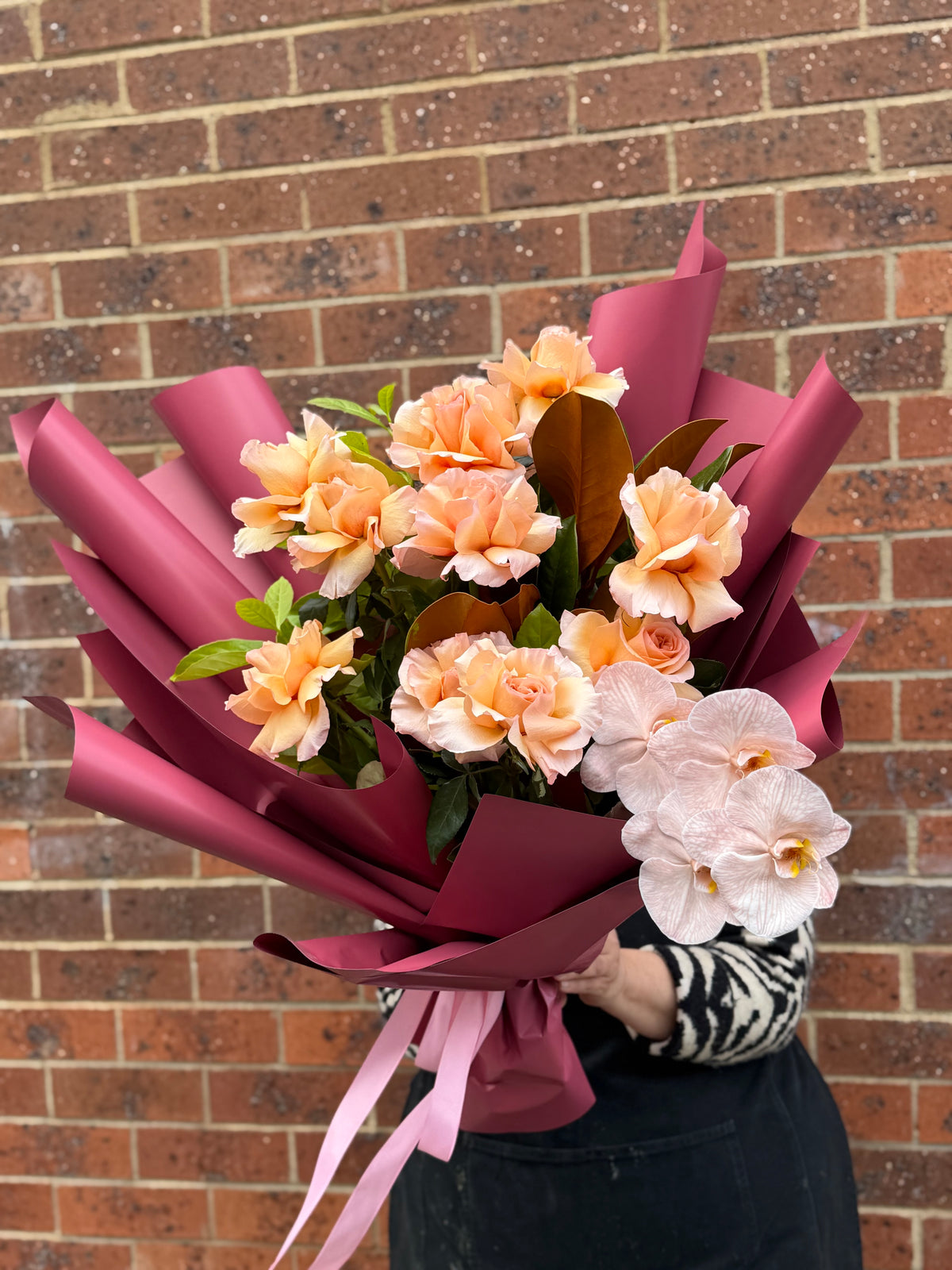 Peach Elegance Bouquet