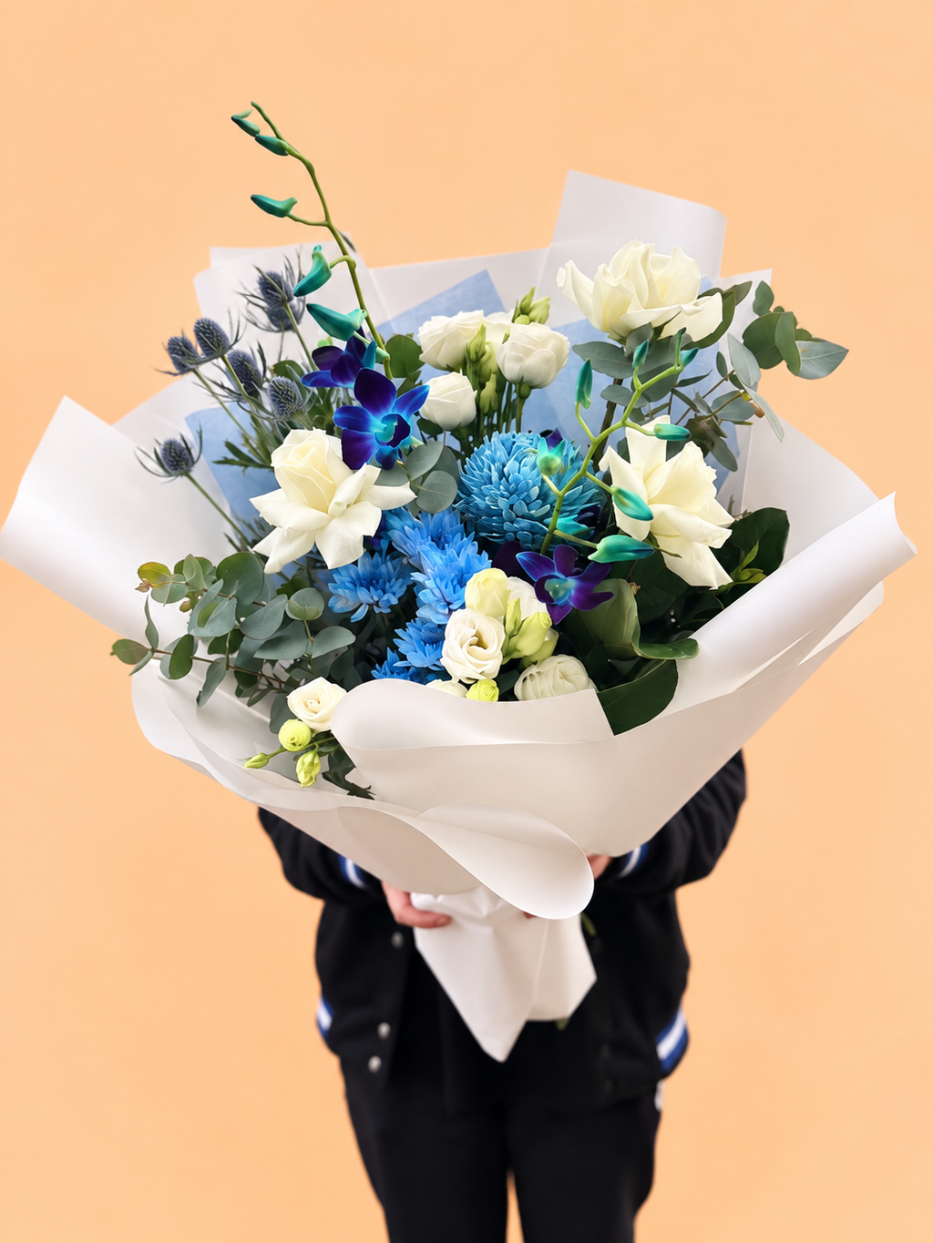 A Blue Skies Bouquet
