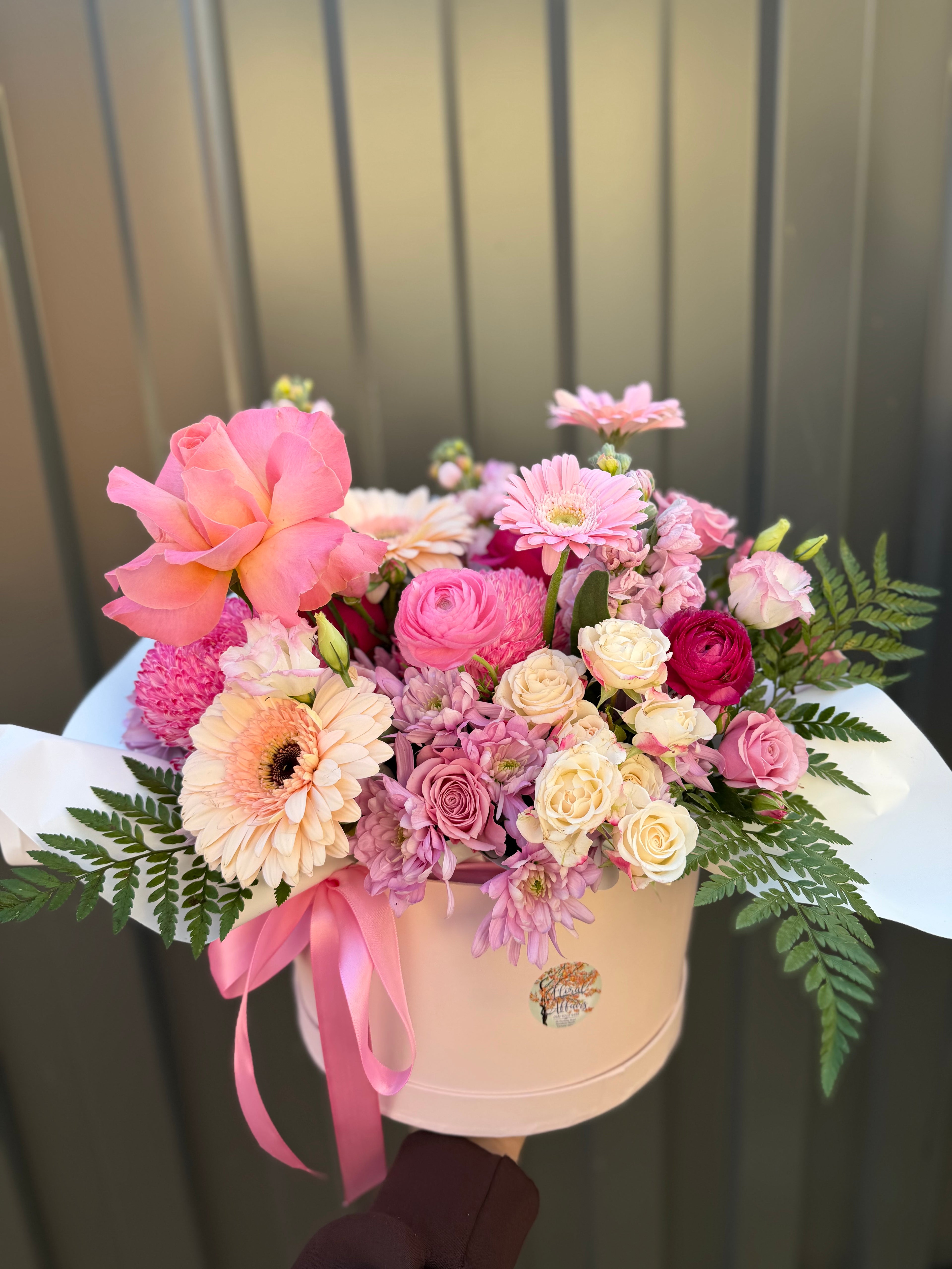 A Pink Pandora Hat Box
