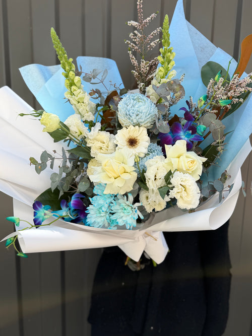 A Blue Skies Bouquet