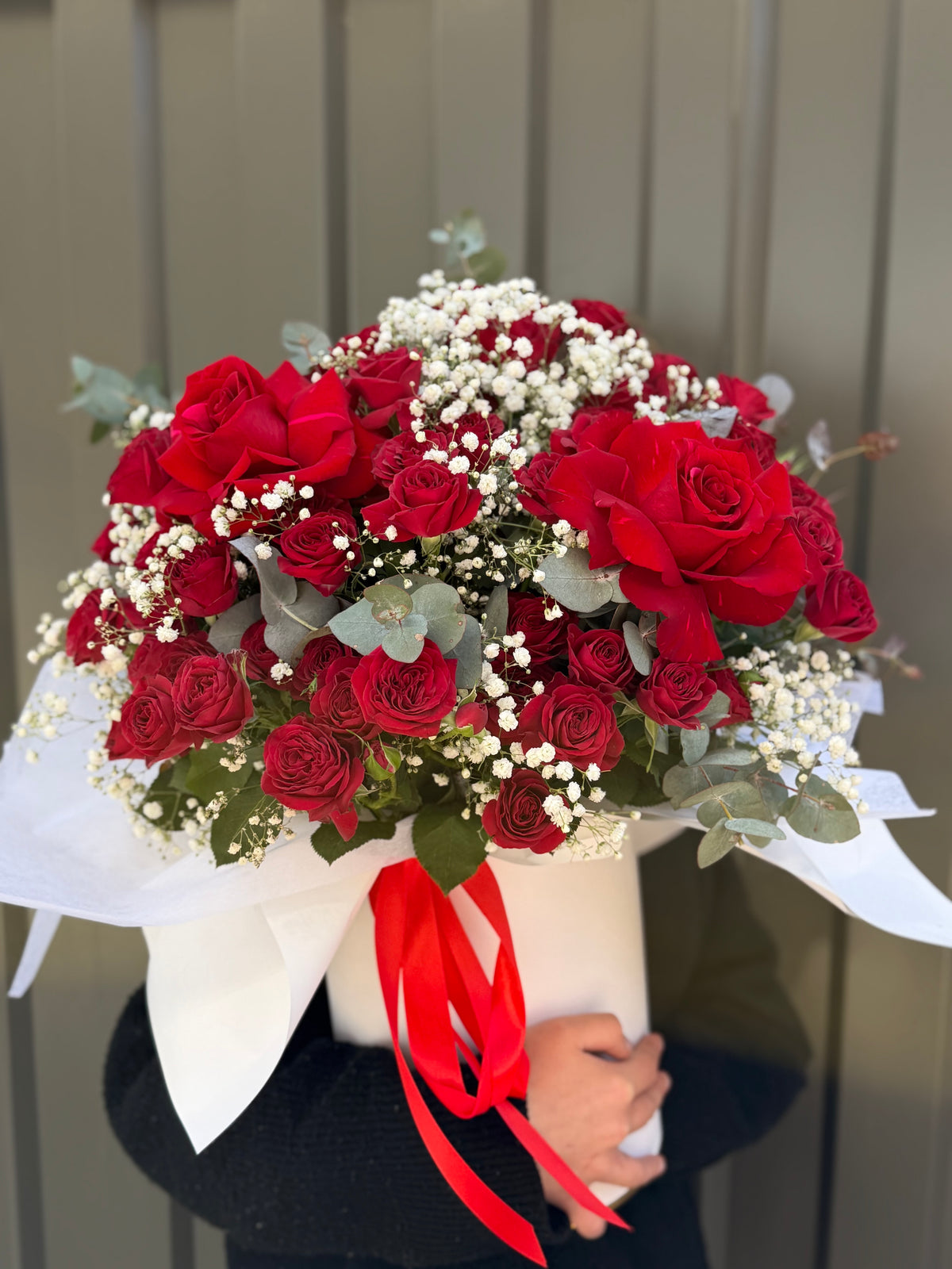 ❤️ Red Romance hat box