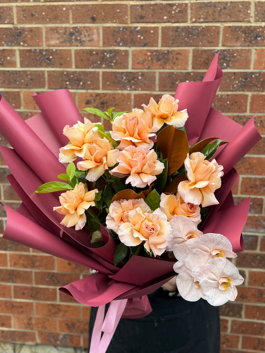 Peach Elegance Bouquet