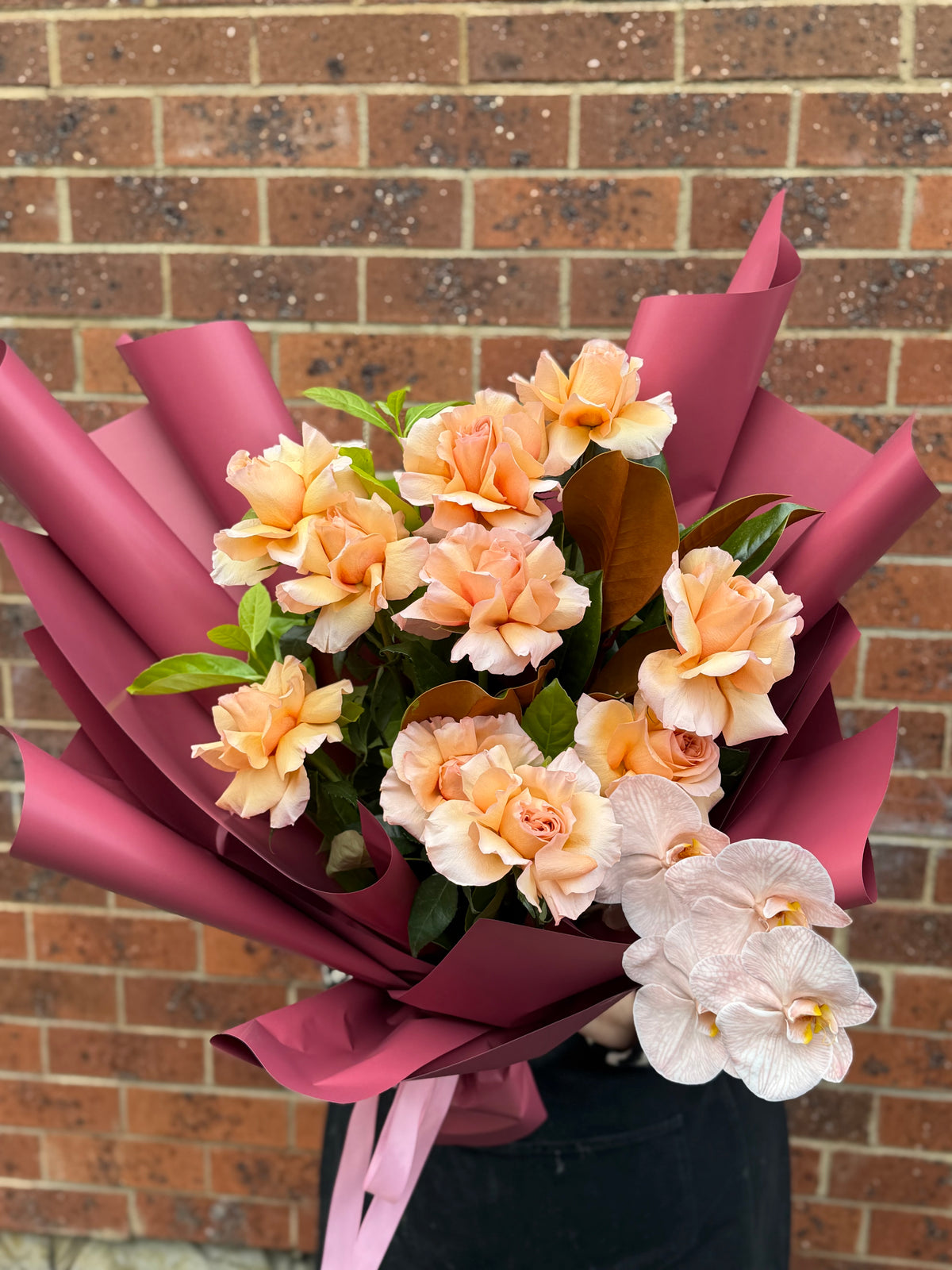 Peach Elegance Bouquet