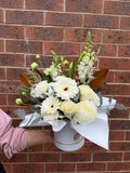 White Pandora’s Hat Box