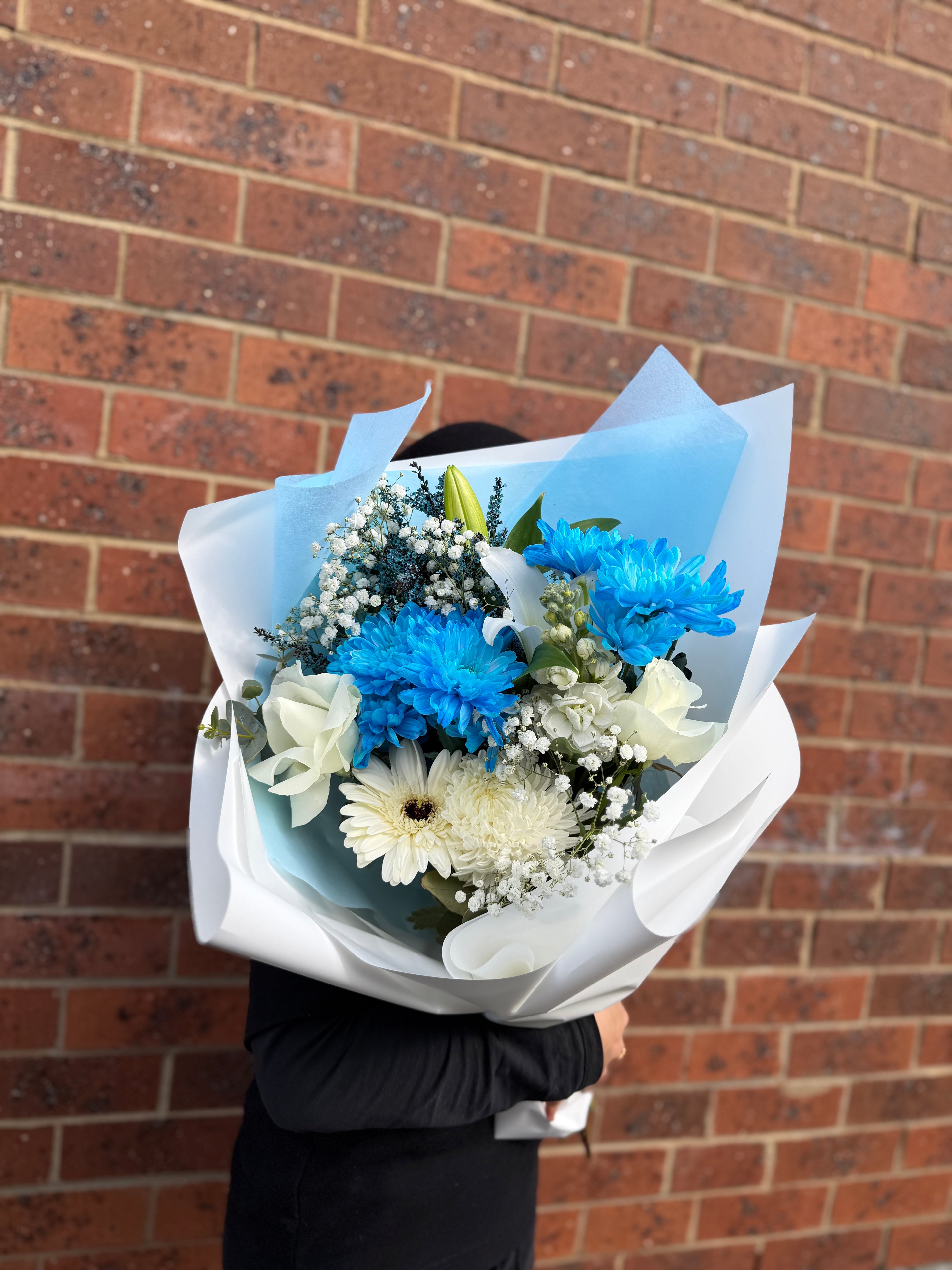 A Blue Skies Bouquet