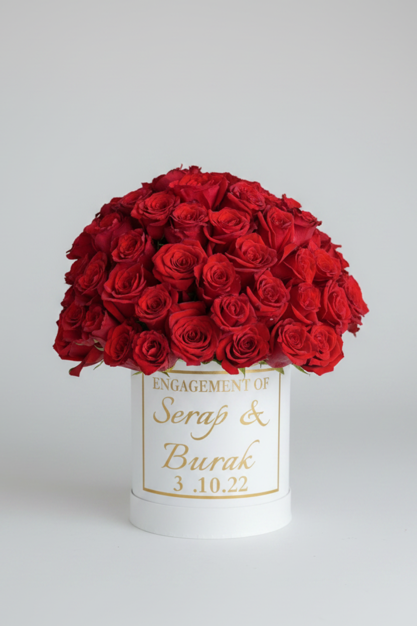 Hat Box Roses