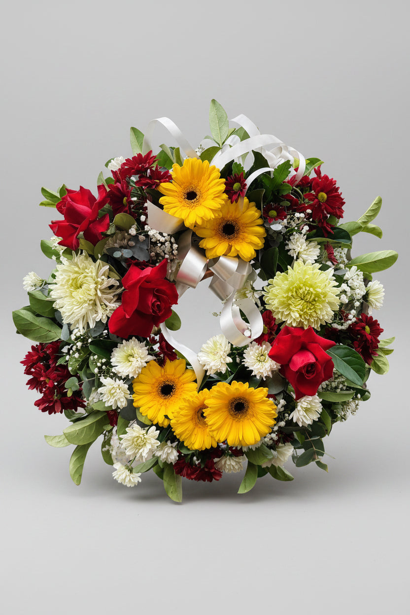 Hollow Funeral Wreath