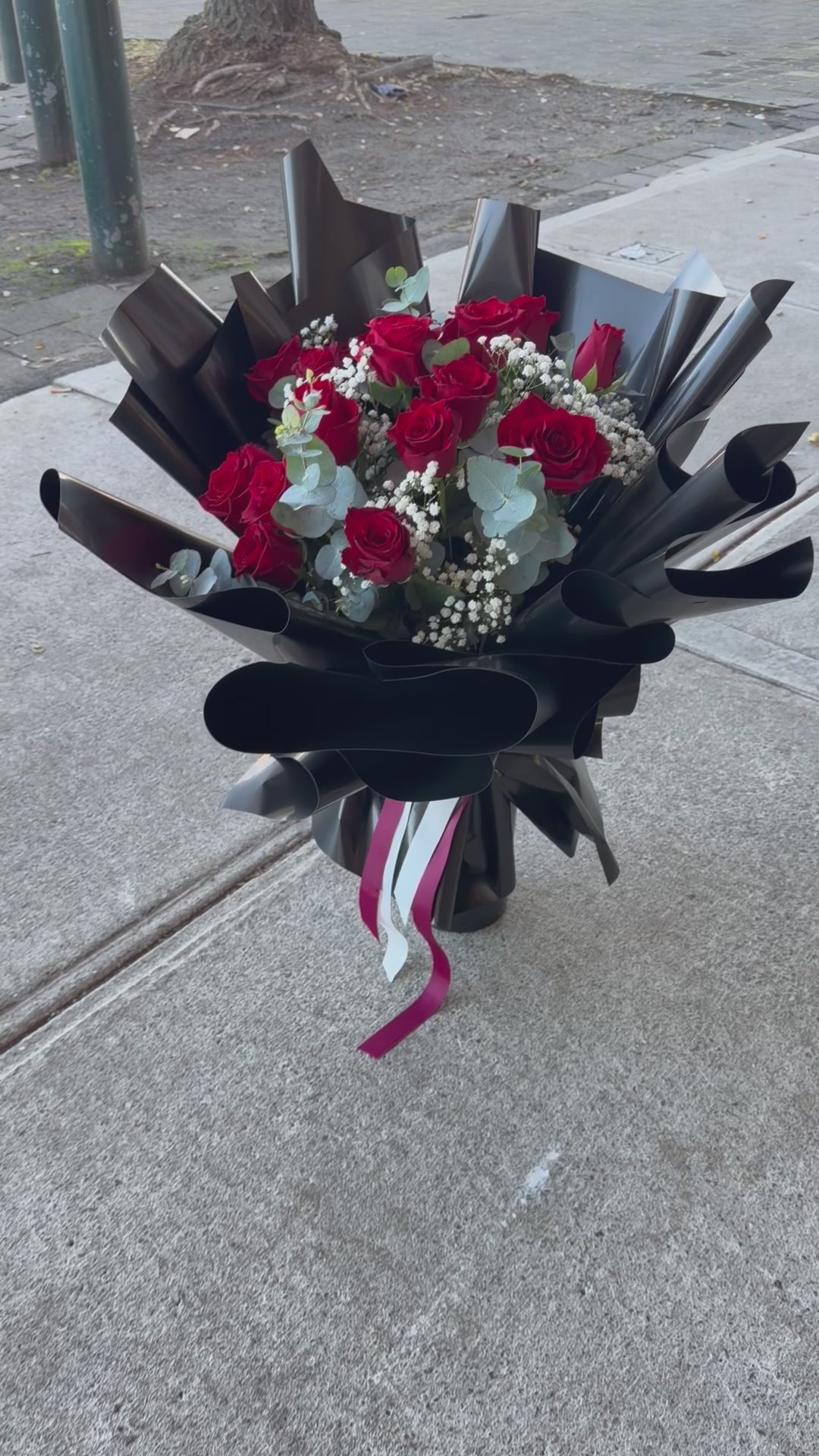 A Romantic Dozen - Choose Red or Pink!