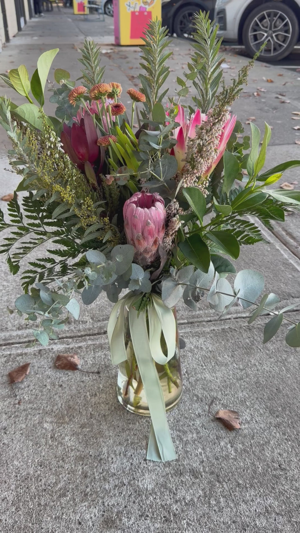 Australian Natives Vase