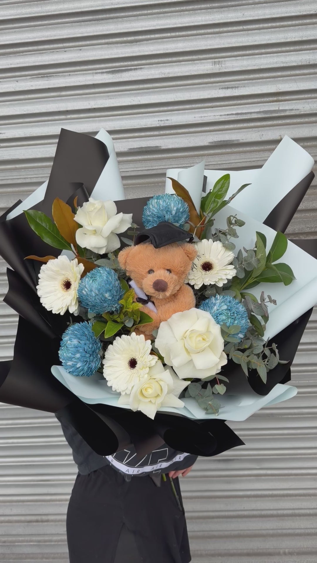 Graduation blue bouquet💙