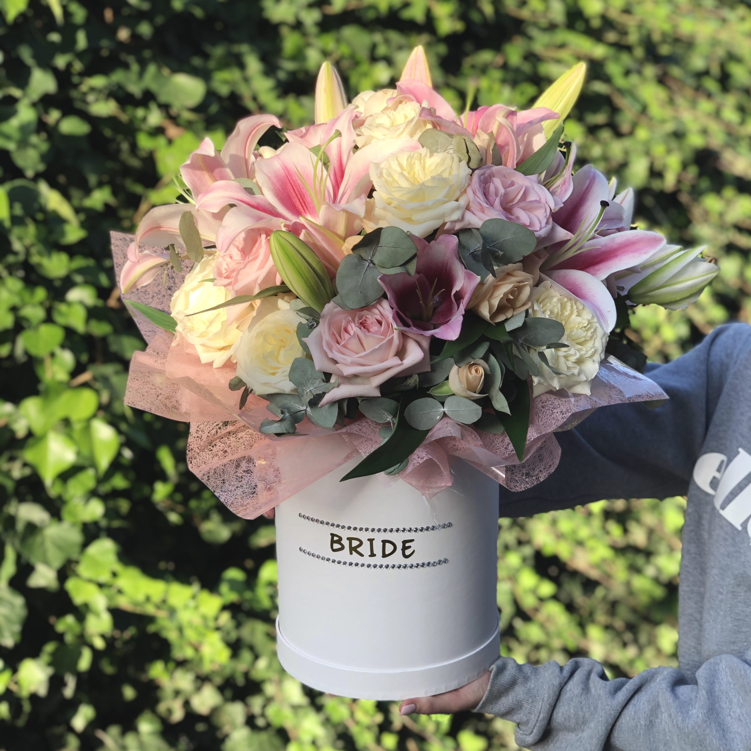 Glamorous Hat Box Floral Affairs